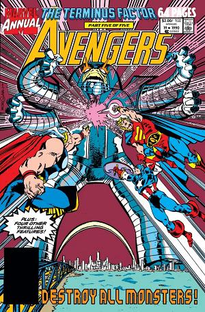 Avengers Annual #19 cover