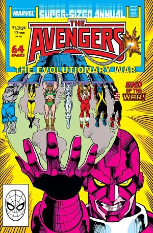 Avengers Annual #17 cover