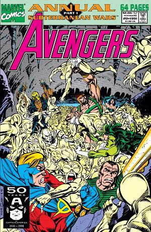 Avengers Annual #20 cover