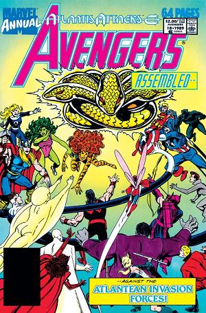 Avengers Annual #18 cover
