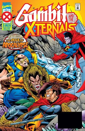 Gambit And The X-Ternals #2 cover