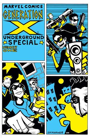 Generation X Underground #1 cover
