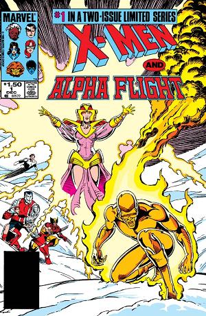 X-Men/Alpha Flight #1 cover