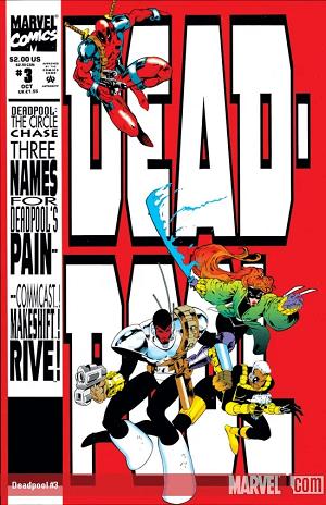 Deadpool: The Circle Chase #3 cover
