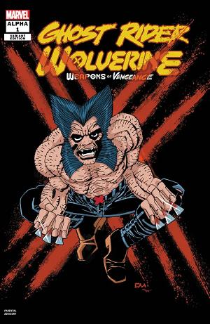 Ghost Rider/Wolverine: Weapons Of Vengeance Alpha #1 Variant cover