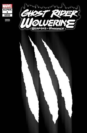 Ghost Rider/Wolverine: Weapons Of Vengeance Alpha #1 Variant cover