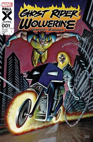 Ghost Rider/Wolverine: Weapons Of Vengeance Alpha #1 Variant cover