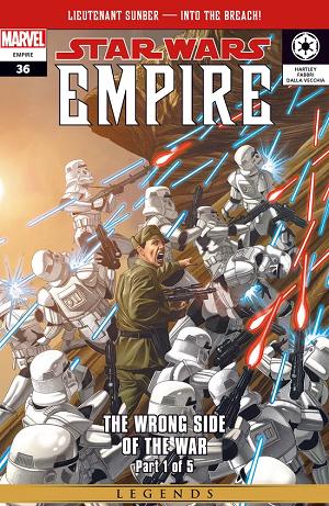 Star Wars: Empire #36 cover