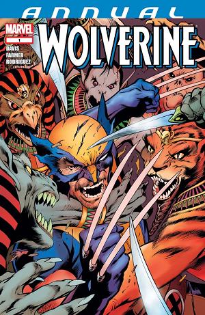 Wolverine Annual #1 cover