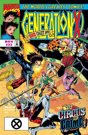 Generation X #32 cover