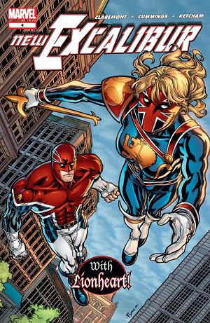 New Excalibur #4 cover