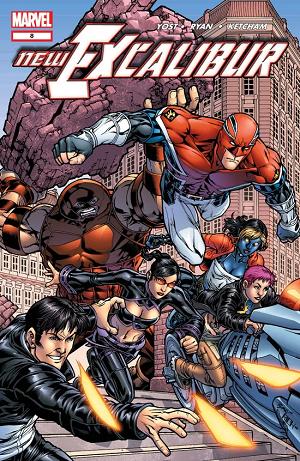 New Excalibur #8 cover