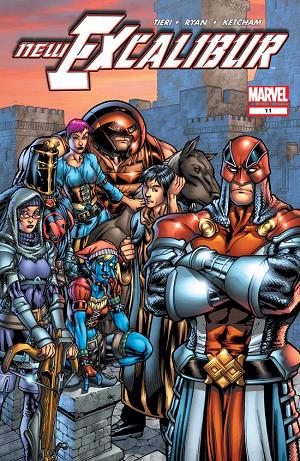 New Excalibur #11 cover