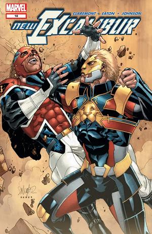 New Excalibur #18 cover