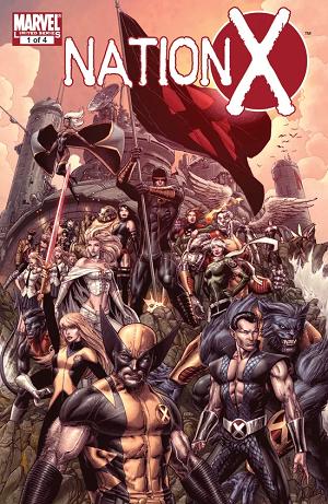 Nation X #1 cover