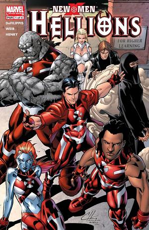 New X-Men: Hellions #1 cover
