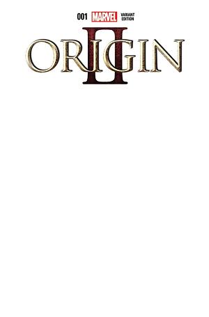 Origin Ii #1 Blank Cover Variant cover