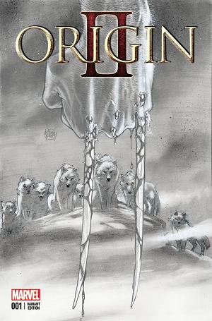 Origin Ii #1 Kubert Sketch Variant cover