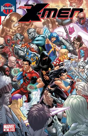New X-Men #22 cover