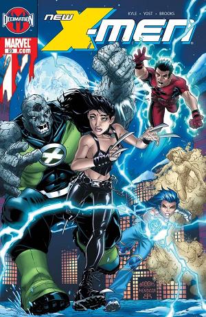 New X-Men #23 cover