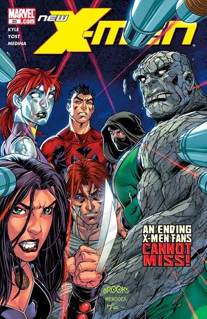 New X-Men #25 cover