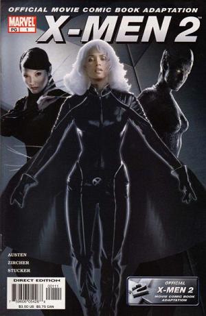 X-Men 2 Movie #1 cover