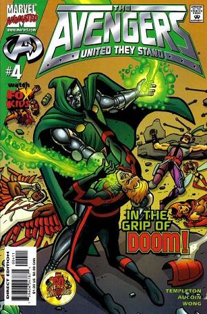 Avengers United They Stand #4 cover