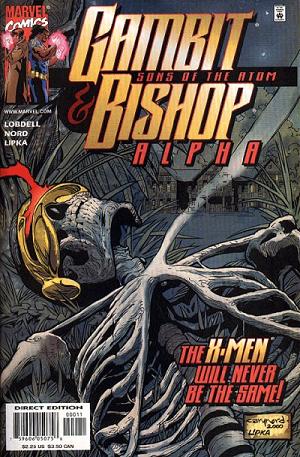 Gambit and Bishop: Alpha #1 cover