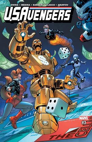 U.S.Avengers #3 cover
