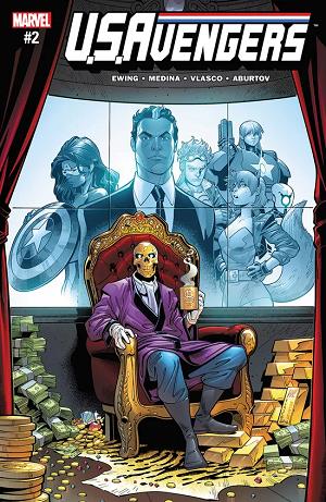 U.S.Avengers #2 cover