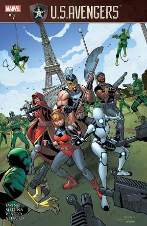 U.S.Avengers #7 cover