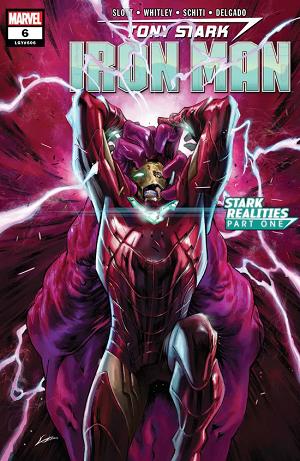 Tony Stark: Iron Man #6 cover