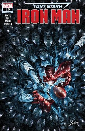 Tony Stark: Iron Man #10 cover