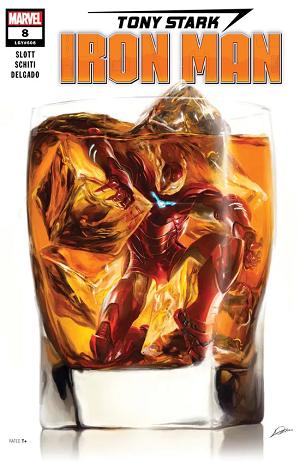 Tony Stark: Iron Man #8 cover