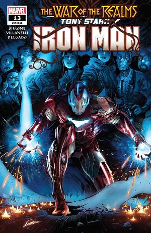 Tony Stark: Iron Man #13 cover