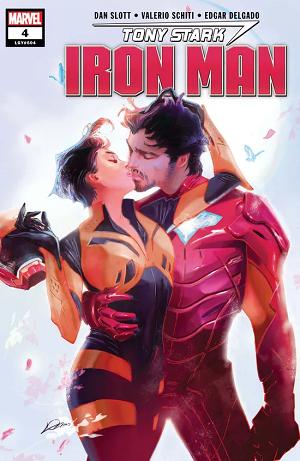 Tony Stark: Iron Man #4 cover