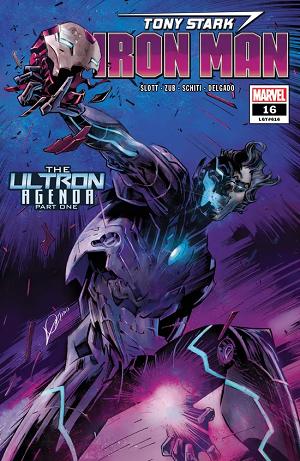 Tony Stark: Iron Man #16 cover