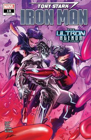 Tony Stark: Iron Man #18 cover