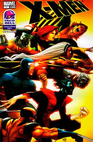Taco Bell/X-Men #1 cover