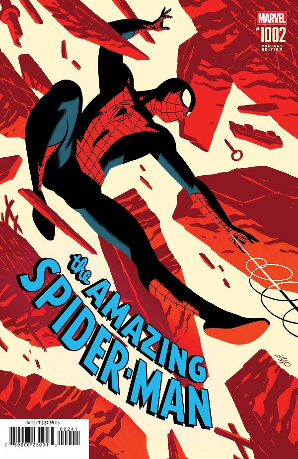 Amazing Spider-Man #1002 variant cover by TBA