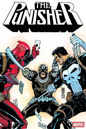 Punisher #9 GIUSEPPE CAMUNCOLI VARIANT [BG] [1:25] cover