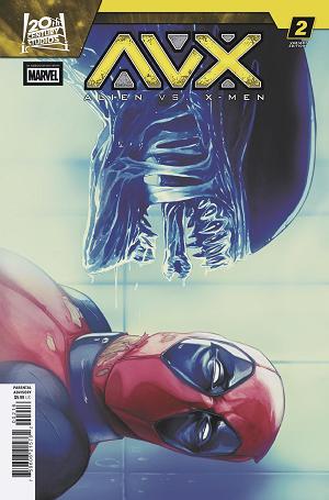 Alien Vs. X-Men #2 NIMIT MALAVIA VARIANT [1:25] cover