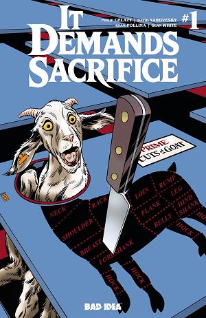 It Demands Sacrifice #1 CVR K (OF 4) CVR K MARK BUCKINGHAM INTERMIX cover