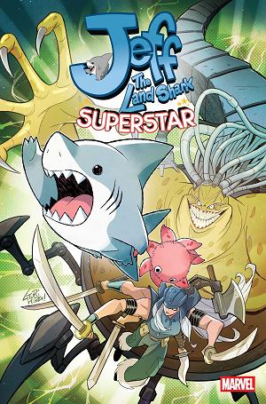 Jeff The Land Shark: Superstar #3 cover