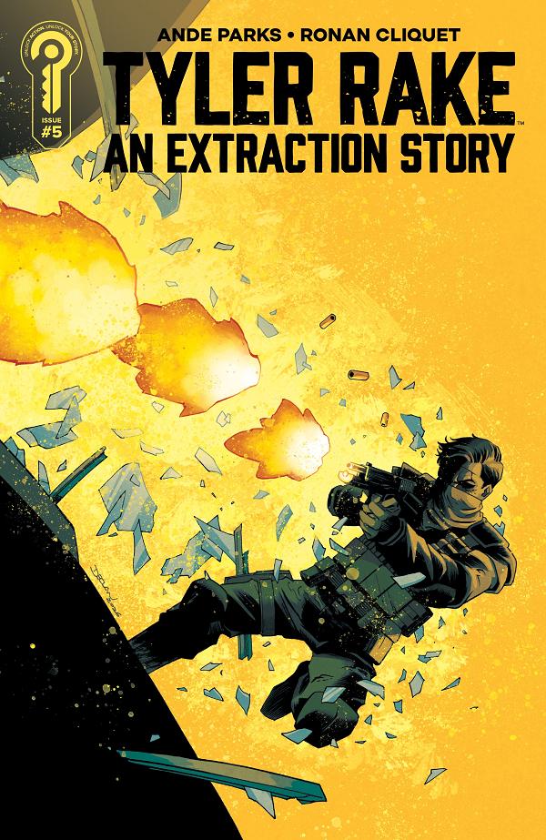 Tyler Rake: An Extraction Story Cover A Declan Shalvey #5 cover by Declan Shalvey