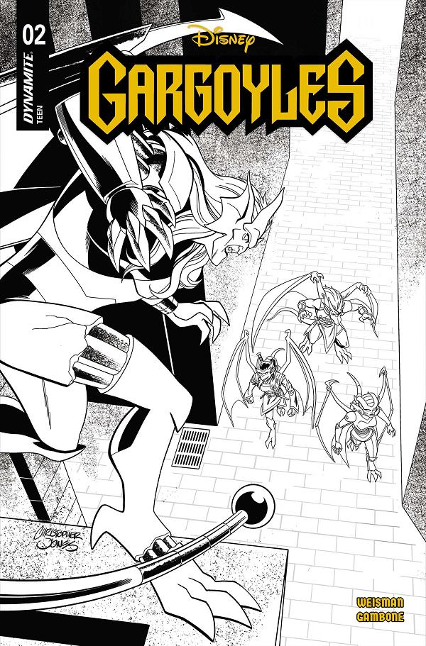 Gargoyles (2026) #2 variant cover by Drew Moss