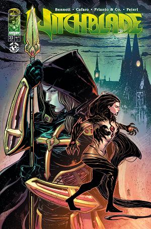 Witchblade #25 CVR A GIUSEPPE CAFARO & ARIF PRIANTO cover