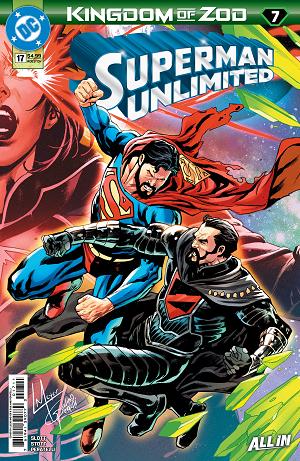 Superman Unlimited #17 CVR A LUCAS MEYER CONNECTING (KINGDOM OF ZOD) cover