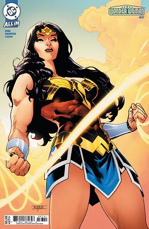 Wonder Woman #37 CVR D CVR D MAHMUD ASRAR CARD STOCK cover