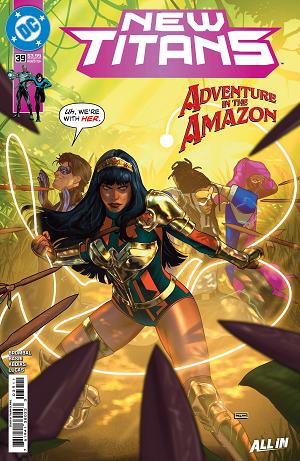 New Titans #39 CVR A TAURIN CLARKE cover